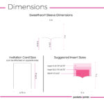 Sweetheart – A7 Invitation Sleeve